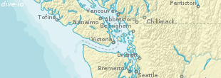 McKenzie Bight Karte (Region)