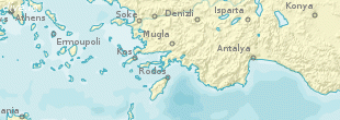 Marmaris map (region)